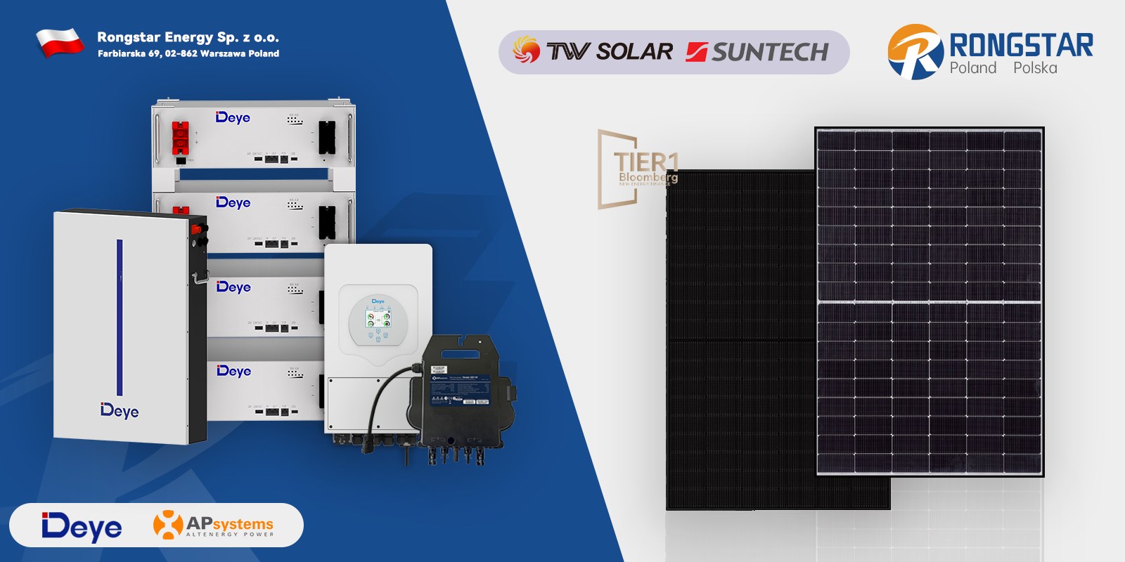 Promocja Solarna na otwarcie magazynu Rongstar w Polsce