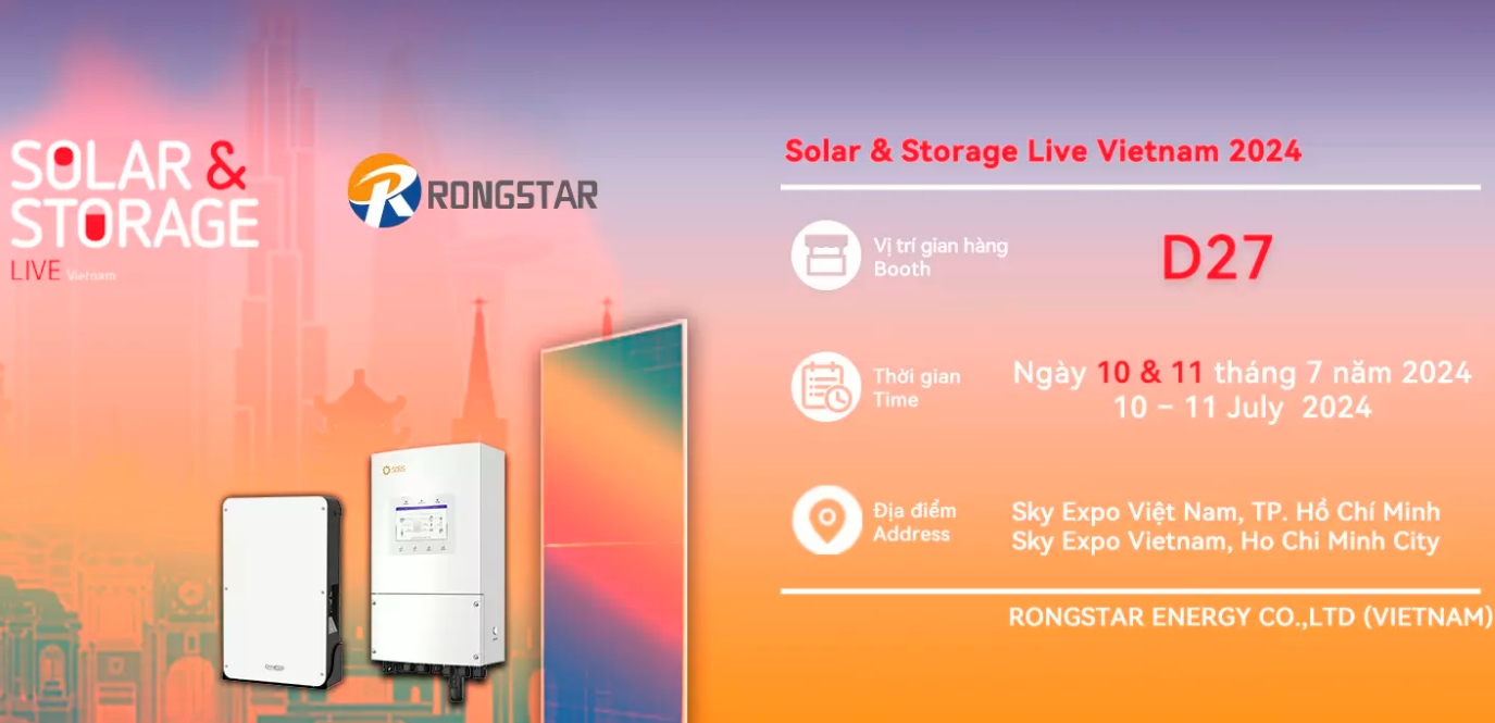 Rongstar w Solar&Storage Live Vietnam 2024
